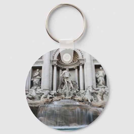Trevi Fountain Rome Sleutelhanger (Voorkant)