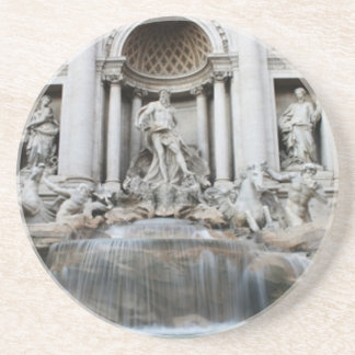 Trevi Fountain Rome Zandsteen Onderzetter
