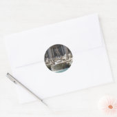 Trevi Fountain Ronde Sticker (Envelop)