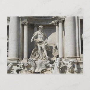 Trevi Fountain Statue Briefkaart