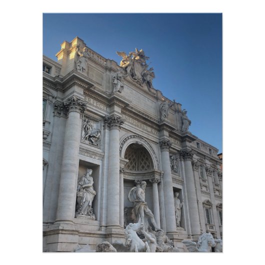 Trevifontein in Rome Perfect Poster (Voorkant)