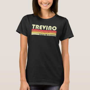 Trevino Achternaam Retro Vintage 80s 90s Verjaarda T-shirt