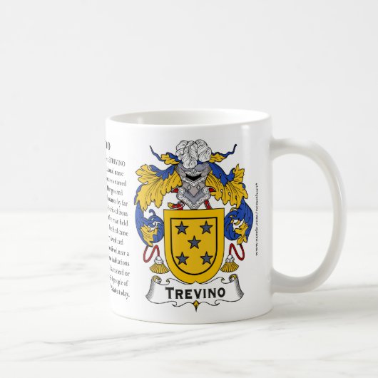 Trevino, l'origine, la signification et la tasse (Droite)