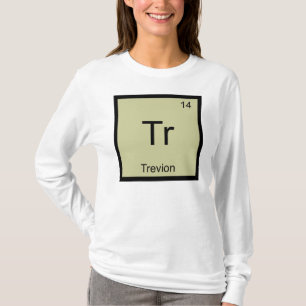 Trevion naam scheikunde element periodiek systeem t-shirt