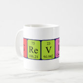 Trévion nom de table périodique mug (Devant gauche)