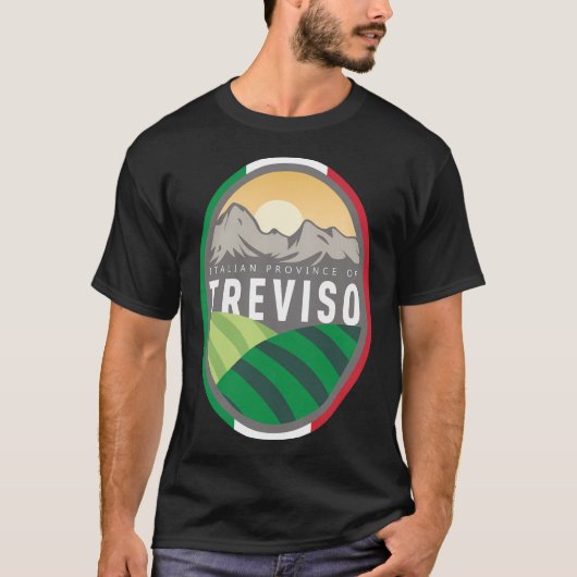 Treviso Province Badge T-shirt (Voorkant)