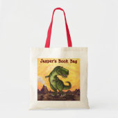TRex Aangepaste boektas Tote Bag (Voorkant)