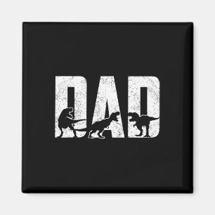 Trex Dad Dinosaur Lover Cool Mannen vaders Magneet