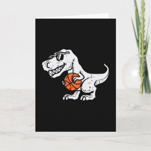 Trex Dinosaur Skelet Schattig Sport Peuter Speler  Kaart