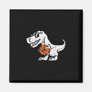 Trex Dinosaur Skelet Schattig Sport Peuter Speler Magneet