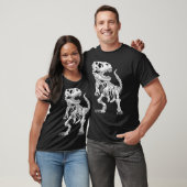 TRex Skeleton Dino bones paleontologist Fossil T-shirt (Unisex)