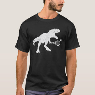 Trex Tennis Tennisaurus Grappige Dinosaur Speler M T-shirt