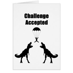 TRex Uitdaging geaccepteerd