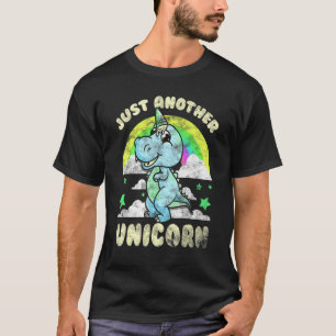 Trex Unicorn geïnspireerd ijskap in verband met ho T-shirt