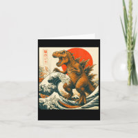 Trexzilla Trex Japanse Kunst Grappige T.rex Cadeau