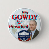 Trey Gowdy for President Great Seal Button (Voorkant)