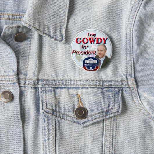 Trey Gowdy for President Great Seal Button (In situ)