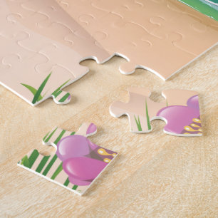 Treyarnon Bay Cornwall reisposter Legpuzzel