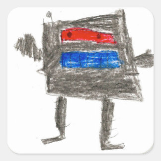 Treytin: Vierkante Sticker