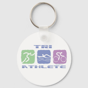 TRI ATHLETE SLEUTELHANGER