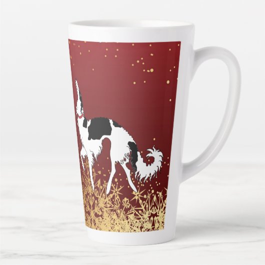 Tri Ballet Borzoi Holiday Mug (Droite)