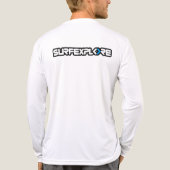 Tri-Blend T-shirt Met Lange Mouwen en Logo (Achterkant)