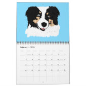 Tri calendrier australien noir de collection de (Feb 2026)