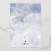 Tri Collie Angel & Cherub - Carte d'huile pour ani (Verso)