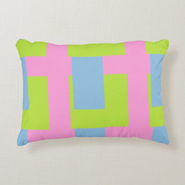 Tri Color Accent Pillow Kussen (Voorkant)