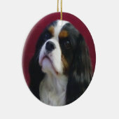 Tri-Color Cavalier King Charles Ornament (Rechts)