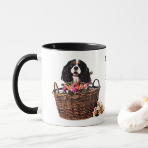Tri Color Cavalier King Charles Spaniel Dog Mok