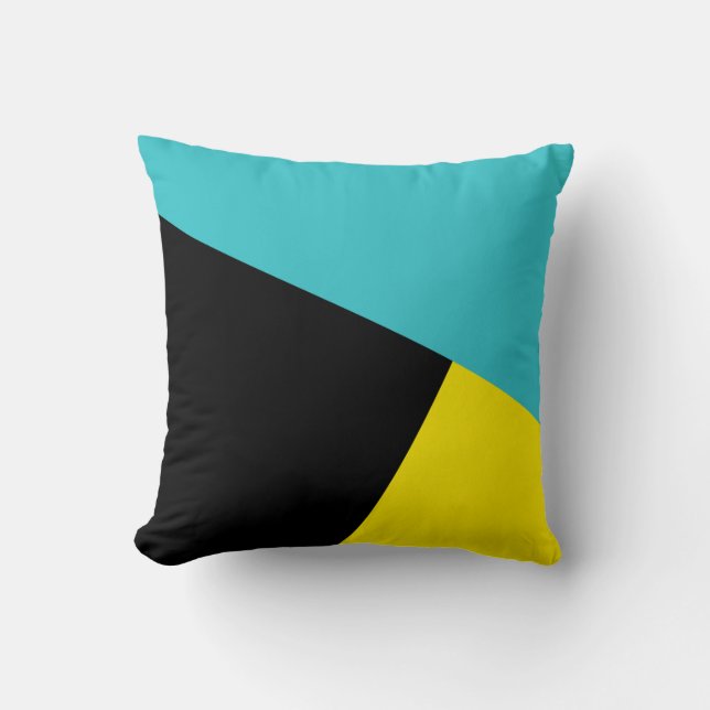 Tri Color Pillow Kussen (Voorkant)