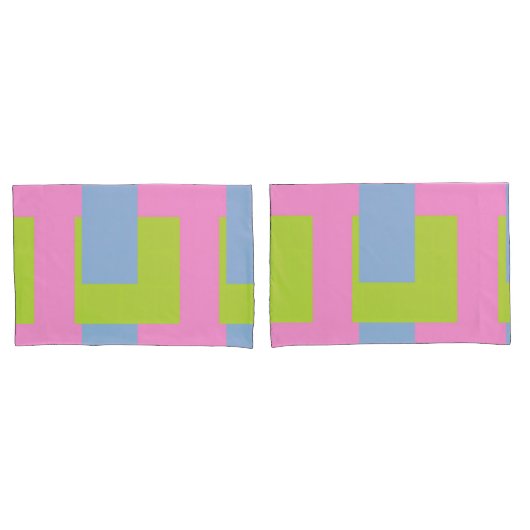 Tri Color Pillowcase Kussensloop (Voorkant-Set)