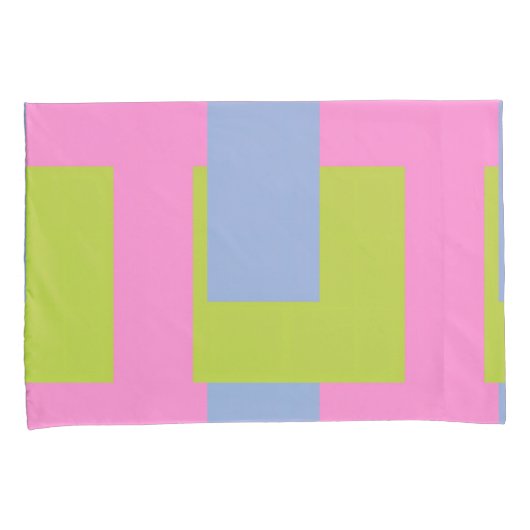 Tri Color Pillowcase Kussensloop (Voorkant-Rechts)