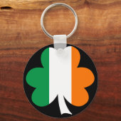 Tri-color Shamrock Sleutelhanger (Voorkant)