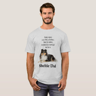 Tri-Color Sheltie Dad T-Shirt