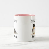 Tri-Color Sheltie Maman Mug (Centre)