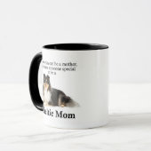 Tri-Color Sheltie Maman Mug (Devant gauche)