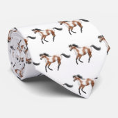 Tri cravate de cheval de peinture (Roulé)