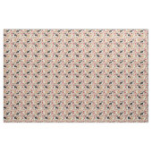 Tri et Red Corgi Valentines tissu (Fat Quarter)