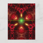 Tri-fractaal Briefkaart (Voorkant)