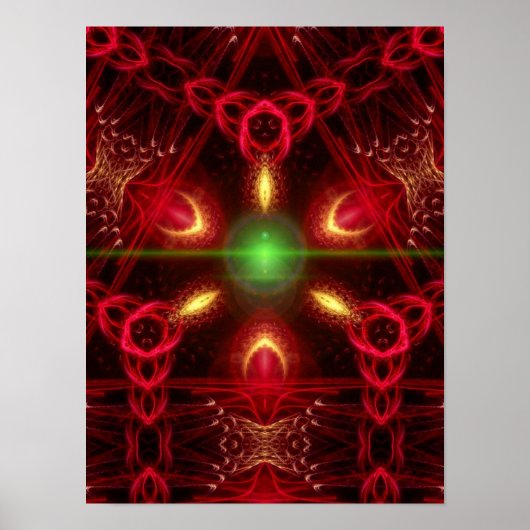 Tri-Fractale Poster (Voorkant)
