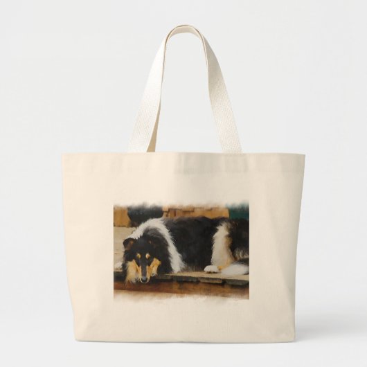 Tri kleur Collie Cadeaus van Art Tas (Voorkant)