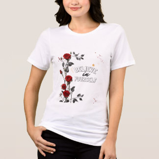Tri-matière Croyez en vous-même T-shirt