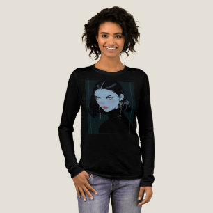Tri-matière T-Shirt humeur anime avec des crochets en laine