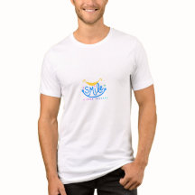 T-Shirt Premium Unisexe à Col Rond en Coton