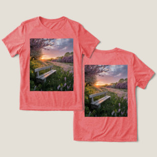 Tri-matière T-shirt Printemps en fleurs