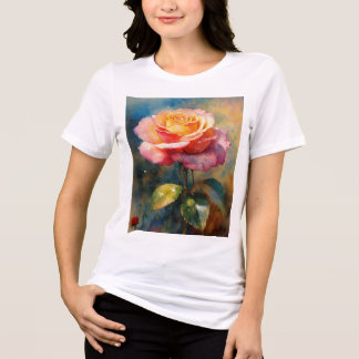 Tri-matière T-shirt Rose en floraison