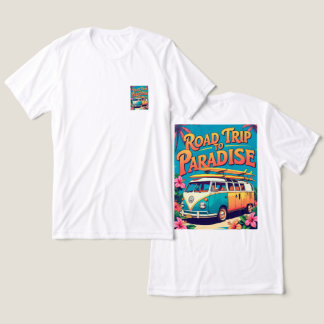 Tri-matière voyage en t-shirt au paradis