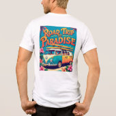 Tri-matière voyage en t-shirt au paradis (Verso)